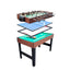 KICKSY 4FT 4-In-1 Multifunctional Soccer Table - Pool/ Air Hockey/ Table Tennis/ Football