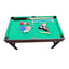 KICKSY 4FT 4-In-1 Multifunctional Soccer Table - Pool/ Air Hockey/ Table Tennis/ Football