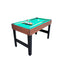 KICKSY 4FT 4-In-1 Multifunctional Soccer Table - Pool/ Air Hockey/ Table Tennis/ Football