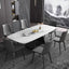 LUXORA DT1063 Modern Simplicity Style 130-140-160-180cm Sintered Stone Dining Table-White