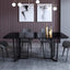 LUXORA DT1066 Minimalist Style 130-140-160-180cm Sintered Stone Dining Table