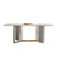 LUXORA DT1077 Light Luxury Style 130-140-160-180cm Sintered Stone Dining Table