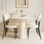 LUXORA DT1104 140/160/180cm Length Sintered Stone Tabletop Dining Table Minimalist Style