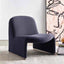 LIVARA FC1033 Hill Design Velvet Creamy Fashion Leisure Chair