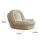 LIVARA EC1163 Fabric Upholstery Fixed Legs Leisure Chair