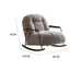 LIVARA EC1245 Minimalist Style Iron Lamb Fleece Swing Chair