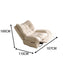 LIVARA FC1035 Solid Wood Frame High-Resilience Foam Feather Leisure Chair