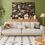 LIVARA 8113 Vintage-style Series 180-280cm Sofa With Throw Pillows