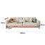LIVARA 8114 Vintage Style Geometric Design Sofa 180-280cm with Cushions