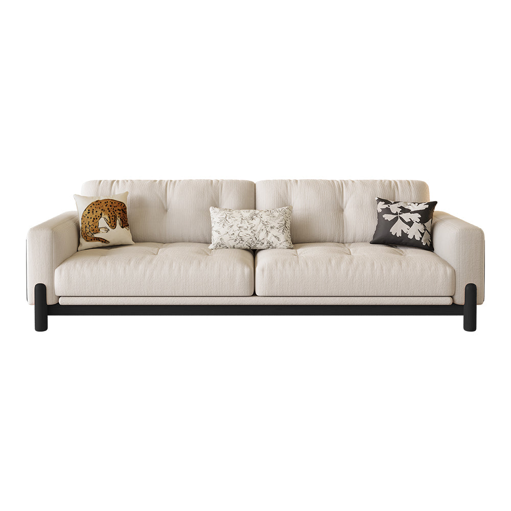 LIVARA 8114 Vintage Style Geometric Design Sofa 180-280cm with Cushions