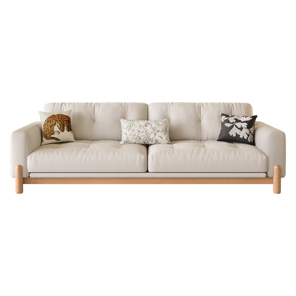 LIVARA 8114 Vintage Style Geometric Design Sofa 180-280cm with Cushions