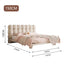 LUXORA CB1195 150/180cm Solid Wood Frame Kids Bed-Artificial Leather