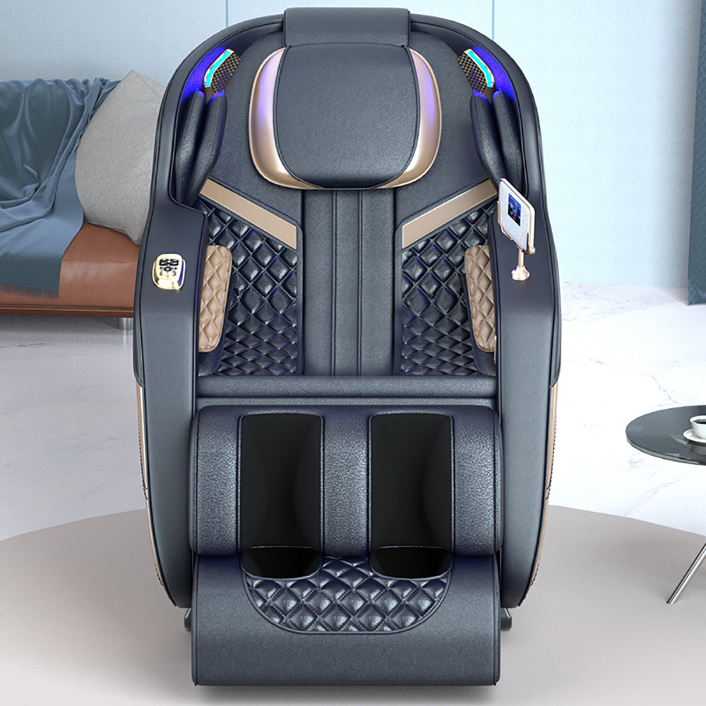 RELAXA- L27 SL Track Electric Massage Chair with Zero Gravity - Blue