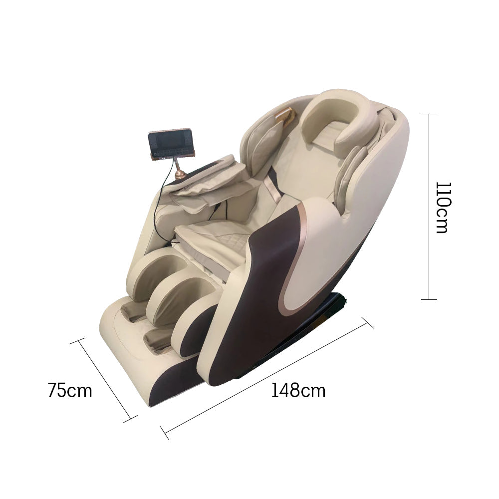 RELAXA S9A 8-Point Massage Chair with Zero Gravity - Beige