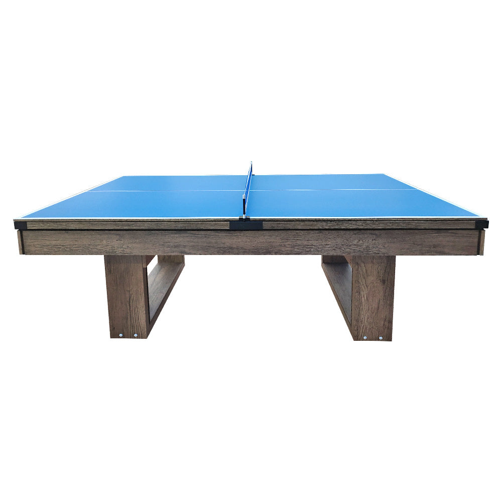 CUETIQ 7FT 3-IN-1 Simple Modern Pool Table/ Billards Table/ Pingpong Table/ Dining Table With Free Accessories