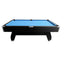 CUETIQ MDF 7FT Pool Snooker Billiard Table With Accessories - Blue Felt