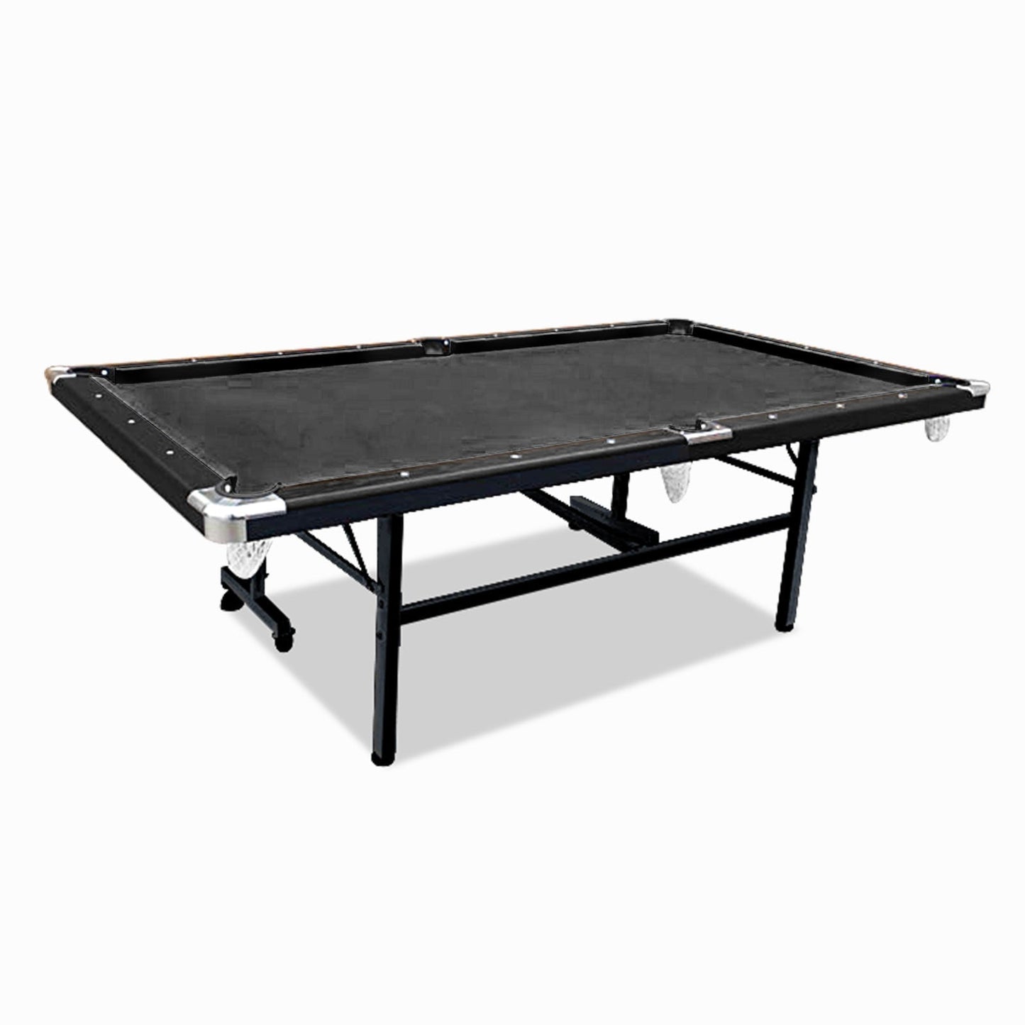 CUETIQ 7FT Foldable Pool Table Billiard Table Free Accessory For Small Room