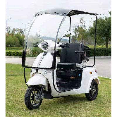 ROLLUX E3 800W  Motor Lithium battery 3 Wheel Mobile Scooter-White