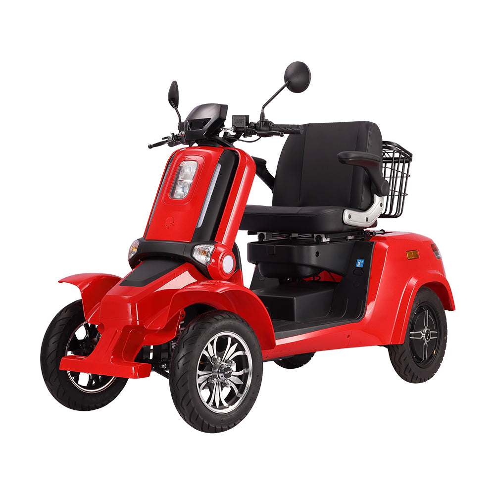 ROLLUX E4 800W*2 Dual Motor  4 Wheels Golf Mobility Scooter 300KG Weight Capacity