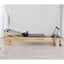 COREVA MN002 After Discount: $1432 Oak Wood Pilates Reformer Home Gym Train Equipment Machine - Grey