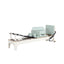 COREVA MN011 After Discount: $2184 Fashion Design Stability Pilates Reformer Home Gym Train Equipment Machine - White