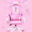 MODERA Pink Girl Gaming Chair Magic Comfortable Anchor Live Chair Gaming Chair Cute Pink Gaming Chair