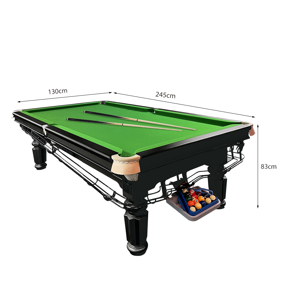 QUESLA 45mm Thickness Slate 8FT Pool Table/Billiard Table  Free Installation&Delivery (New Arrival Special $1999.99,Original Price: $2799.99)-Red&Green&Blue&Black