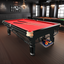 QUESLA 45mm Thickness Slate 8FT Pool Table/Billiard Table  Free Installation&Delivery (New Arrival Special $1999.99,Original Price: $2799.99)-Red&Green&Blue&Black