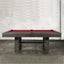 QUESLA WYJ03 8FT Slate Billiard Table W/ Free Accessories Pool Table - Grey&Red