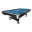 QUESLA 4D 9FT Slate Pool Snooker Table Billiards Table - Oak&Blue