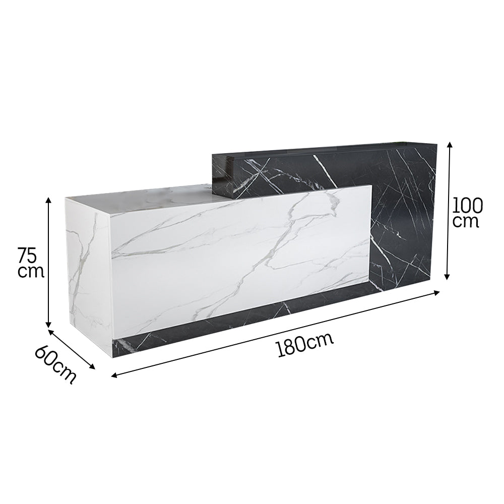 MODERA 120/180/260/360cm Length Reception Desk