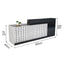 MODERA 120/180/260/360cm Length Reception Desk