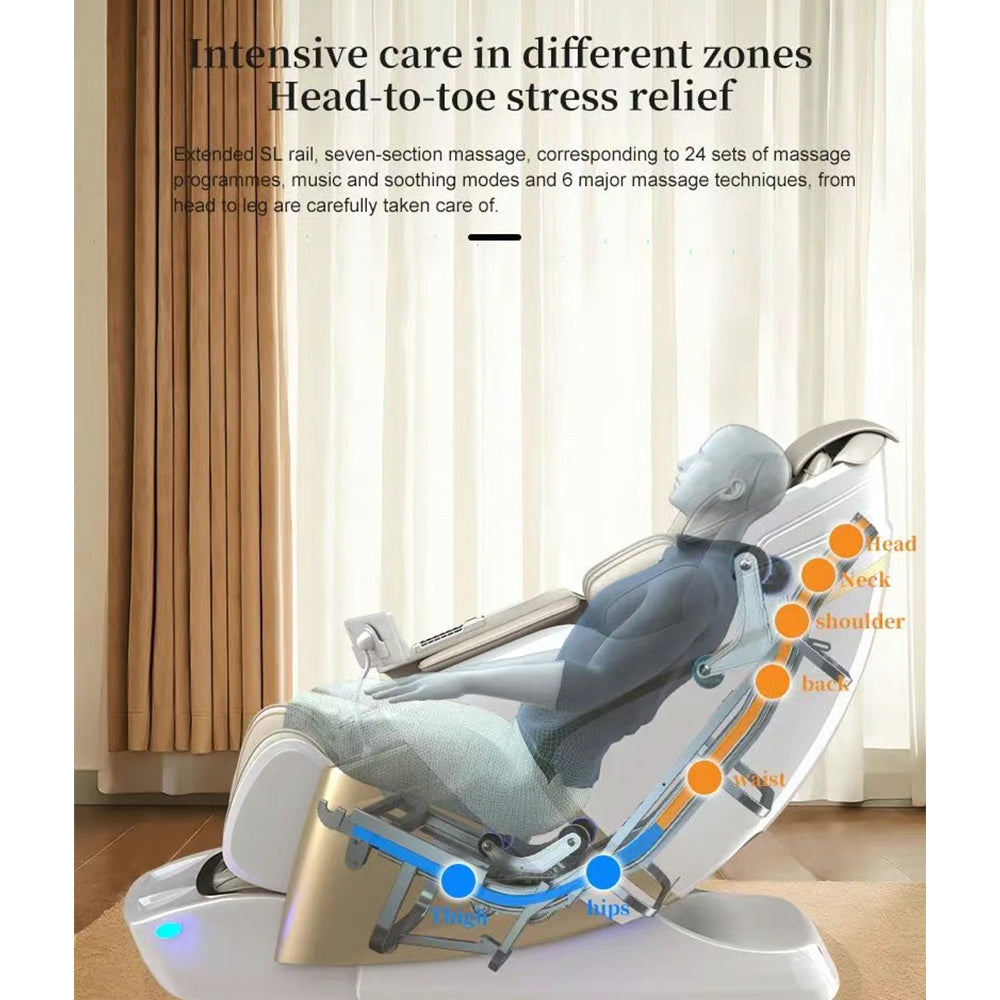 RELAXA L50S SL Guide Rail Electric Massage Chair Full Body Airbag Wrap Massage