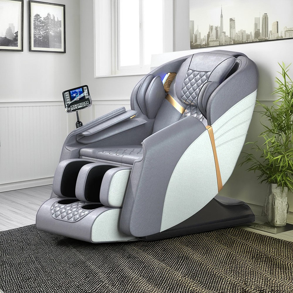RELAXA V8 SL Track Electric Massage Chair with Zero Gravity - Gray