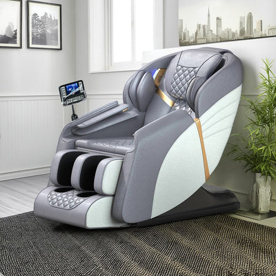 RELAXA V8 SL Track Electric Massage Chair with Zero Gravity - Gray