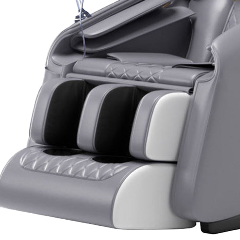 RELAXA V8 SL Track Electric Massage Chair with Zero Gravity - Gray