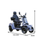 ROLLUX E4 1000W 4 Wheels Mobility Scooter  300KG Weight Capacity