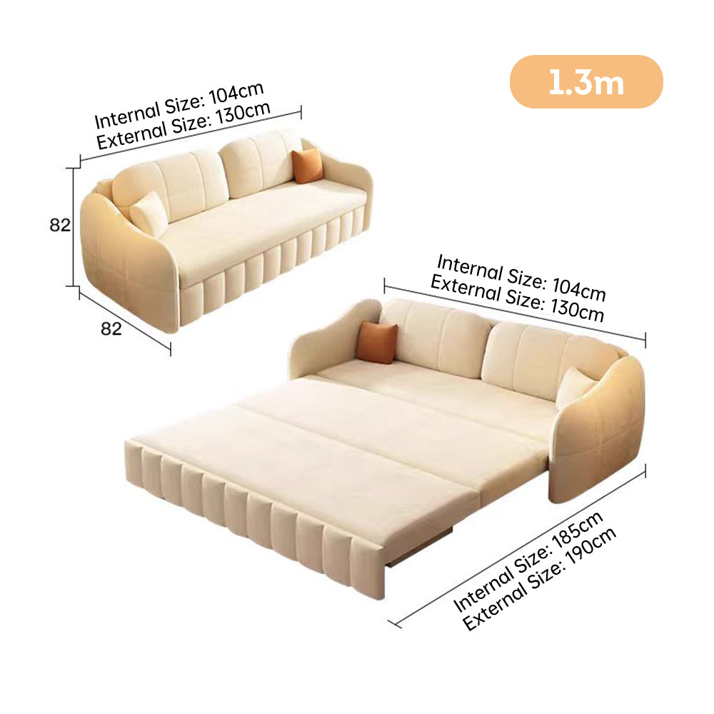 LUXORA 1.3m/1.5m/2.1m Sofa High Density Sponge