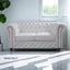 LIVARA 105/ 155/ 210CM PU Leather Sofa -White