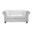 LIVARA 105/ 155/ 210CM PU Leather Sofa -White