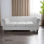 LIVARA 105/ 155/ 210CM PU Leather Sofa -White