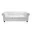 LIVARA 105/ 155/ 210CM PU Leather Sofa -White