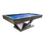 QUESLA WP06 7FT Luxury Slate Billiard Table W/ Free Accessories Pool Table - Grey&Blue