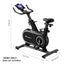 FITPRO MRS06 6KG Flywheel Spin Bike Home Gym Train - Black