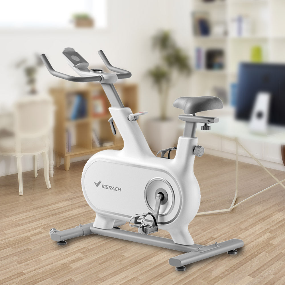 FITPRO MRS06 6KG Flywheel Spin Bike Home Gym Train - White