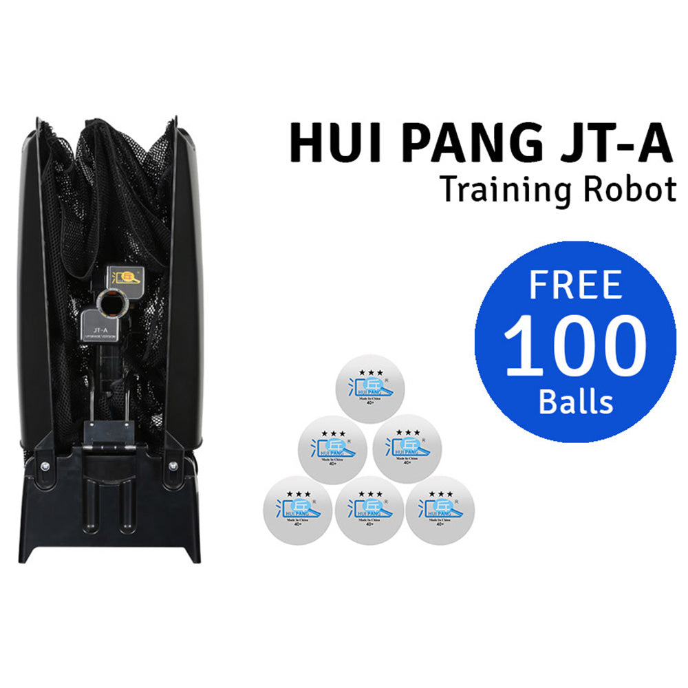 HUIPANG JT-A Table Tennis Robot Trainer Ping Pong Spin Ball Training Machine