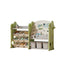 LIVARA Multifunctional Toy Storage Rack Bookshelf