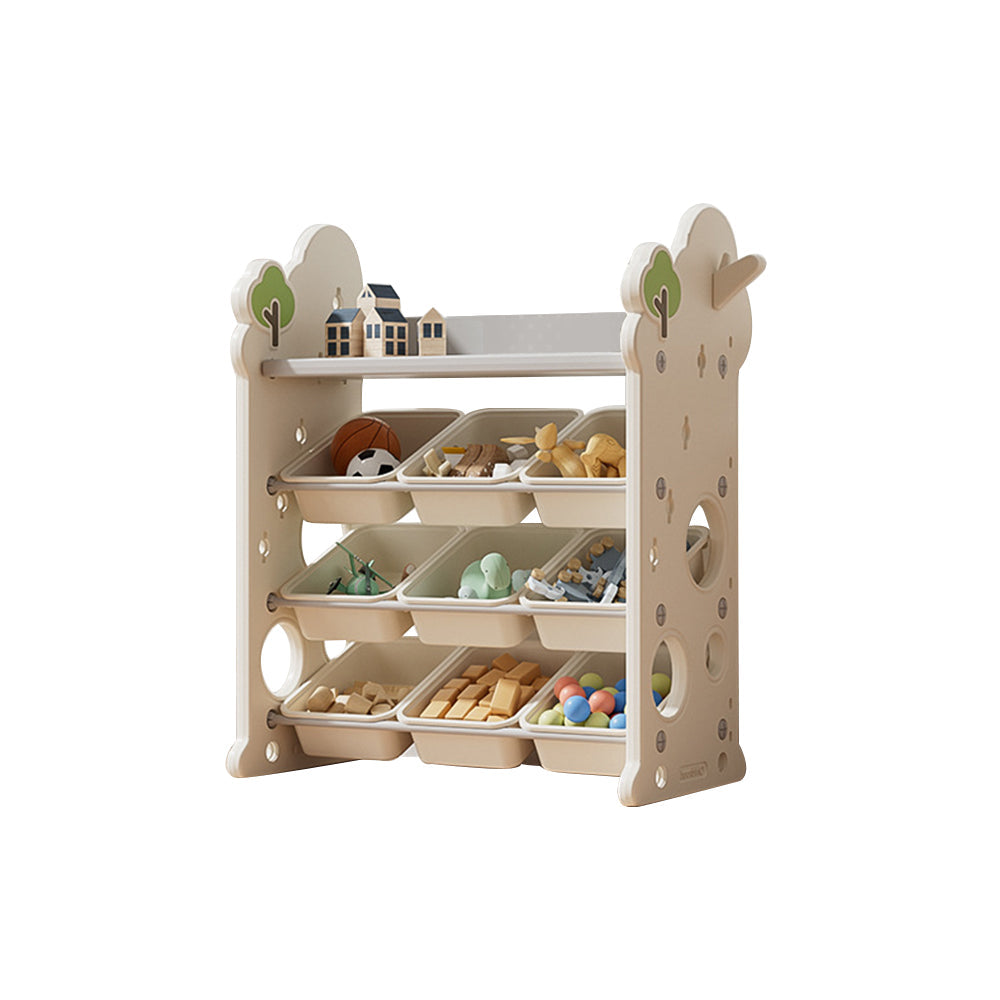 LIVARA Multifunctional Toy Storage Rack Bookshelf