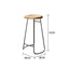 LIVARA 120/ 160/ 240/ 300CM Length Table/Bar Stool Solid Wood Tabletop