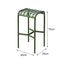 SOLARA Outdoor Iron Table/Bench/Chair/Sofa/Bar Stool - Green